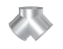 Trišakis simetrinis d224/224/224/3mm, 90°, cinkuotas