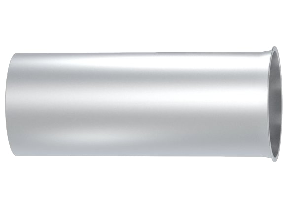 Teleskopinis vamzdis d250mm/1mm/500mm, nerūdijančio plieno
