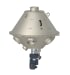 Control unit for rotary distributor with servo motor