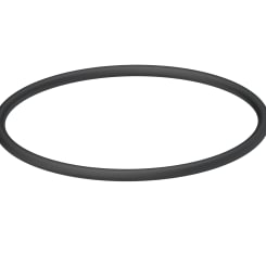 Ring seal for insertion pipes DN 400, silicone 16mm, for flange connection
