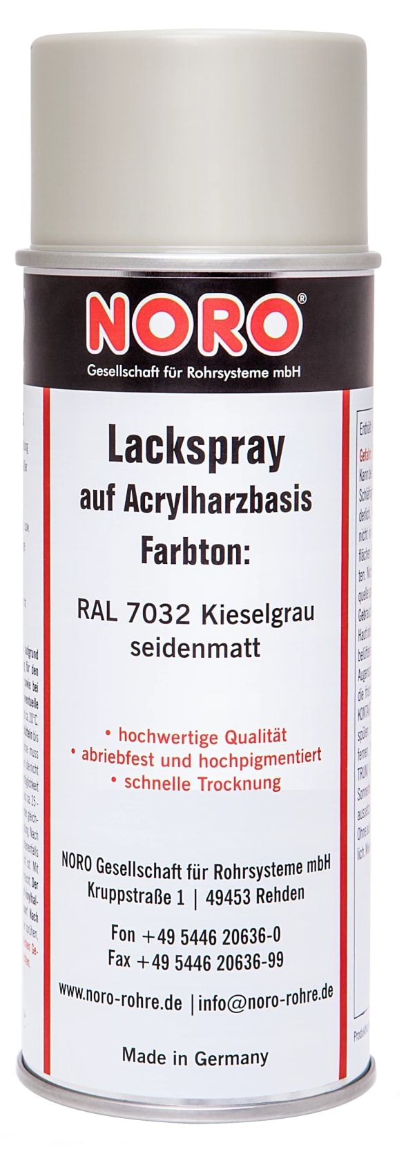 Dažai purškiami RAL 7032 „silk gloss“, 400 ml