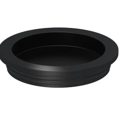 Rubber cap DN 100, TPE, black