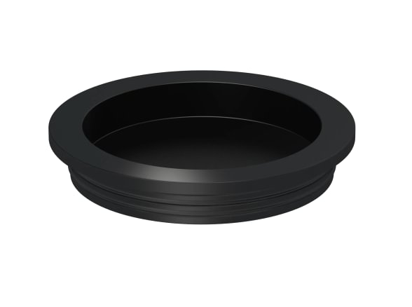 Dangtelis guminis d250, TPE, juodas