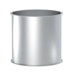Pipe DN 100 x 1 mm, 200 mm long, 1.4301, blasted