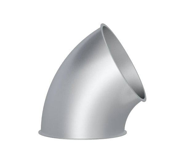 Alkūnė d175mm/2mm/60°, R=1D, dažyta