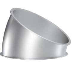 Segment DN 100 x 2 mm, 30°, R=95, 1.0330, powder-coated