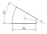 Segment DN 150 x 2 mm, 30°, R=175, 1.0330, powder-coated