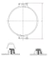 Sąvarža be hermetiko d280mm/2mm, nerūdijančio plieno