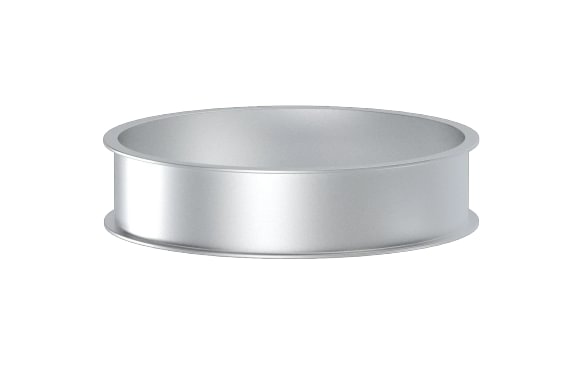 Pipe DN 80 x 1 mm, 50 mm long, 1.0330, powder-coated
