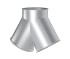 Trišakis simetrinis d150/150/150/1,5mm, 60°, dažytas