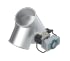 Skirstytuvas dviejų krypčių asimetrinis pneumatinis d175mm/2mm, 60°, dažytas