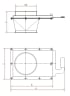 Sklendė rankinė d250/2mm, dažytas