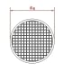 Tinklelis su gumine (NBR) tarpine d175/1mm, nerūdijančio plieno