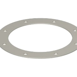 Flat seal DN 80 x 2 mm, graphite for flanges drilled according to DIN 24154 R2