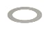Tarpinė plokščia d160mm/3mm, EPDM
