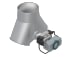 Skirstytuvas dviejų krypčių simetrinis pneumatinis d200/3mm, 45°, dažytas