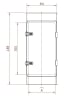 Vamzdis išvalymui d280/3mm, 488mm ilgio, dažytas