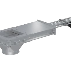 Sklendė po bokštu 24 V d150mm, dažyta