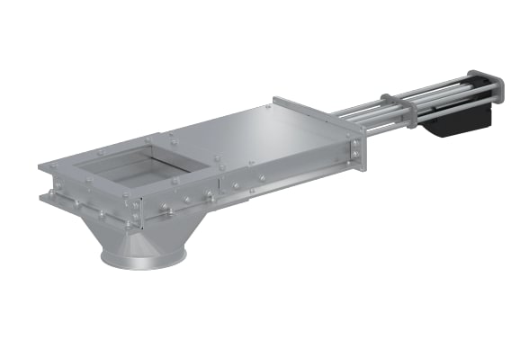 Sklendė po bokštu 24 V d200mm, dažyta